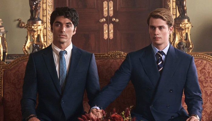 Taylor Zakhar Perez and Nicholas Galitzine star in Red, White & Royal Blue