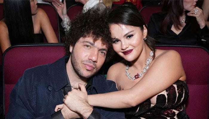 Selena Gomez celebrates first Emmy with baeu Benny Blanco