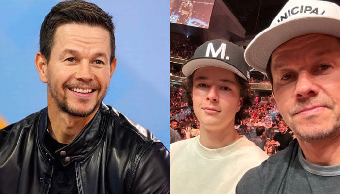 Mark Wahlberg marks lookalike teenage sons special day