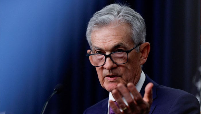 Federal Reserve Chair Jerome Powell holds a press conference following the release of the Feds interest rate policy decision at the Federal Reserve in Washington, US, January 31, 2024.—Reuters