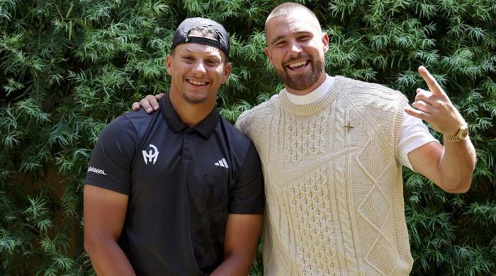 Travis Kelce gifts pal Patrick Mahomes THIS special gift on his big day