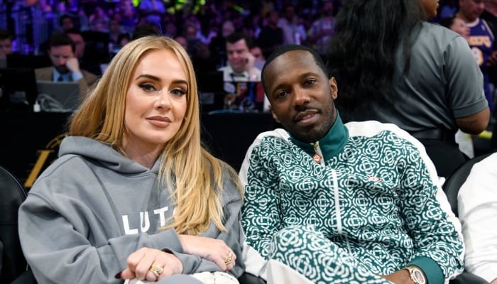 Photo: Adele calling in soul of her unborn child with Rich Paul: Source