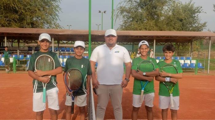 Pakistan dikalahkan Indonesia di perempat final Kejuaraan Tenis U-12 Asia