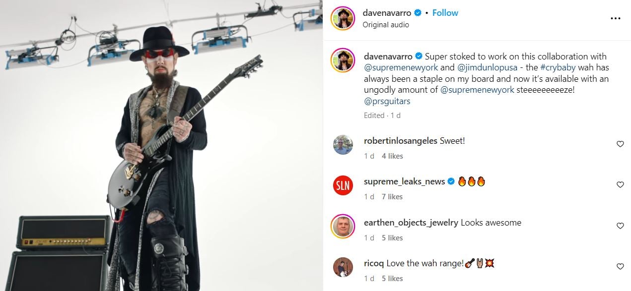 Dave Navarro leaving Janes Addiction with a new project?