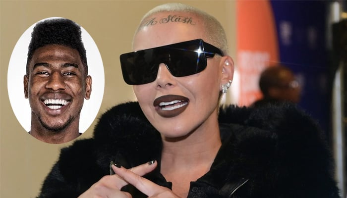 Amber Rose, Iman Shumpert make rare appearance as just friends