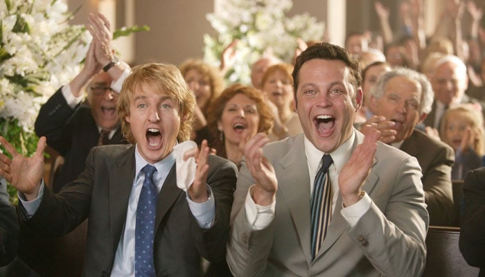 Vince Vaughn and Owen Wilson played pals in Wedding Crashers