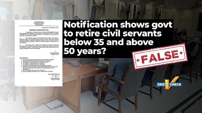 Fact-check: Government to retire civil servants outside 35-50 age range?