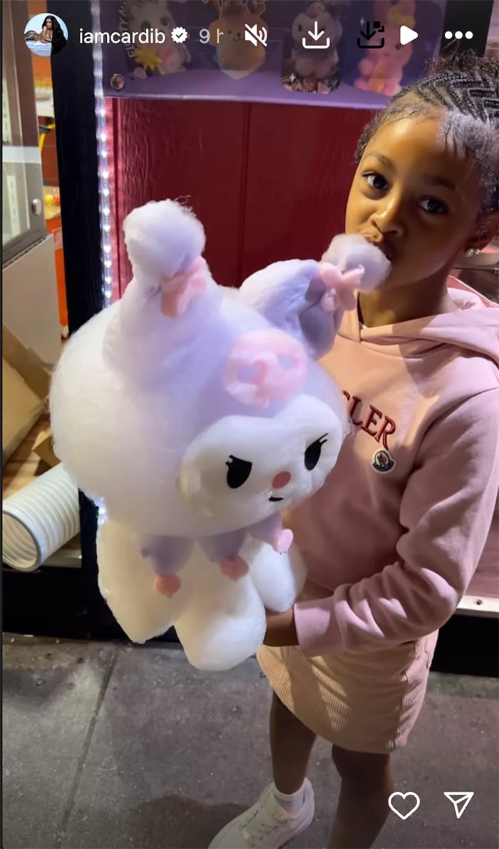 Cardi B shares glimpse from kids shopping trip