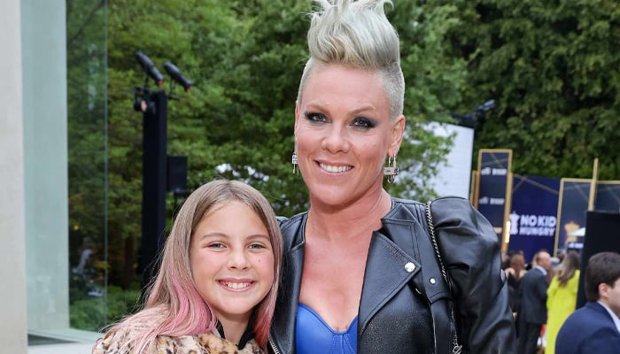 Pink gushes over daughters phenomenal take in hit song