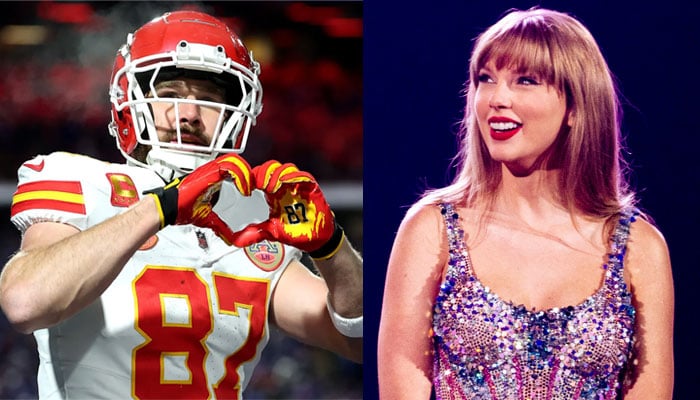 Travis Kelce coming out with his heart on his sleeve for Taylor Swift