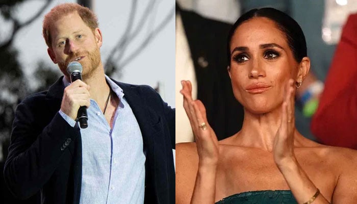 Prince Harry steals the show as he ditches Meghan Markle for solo appearance