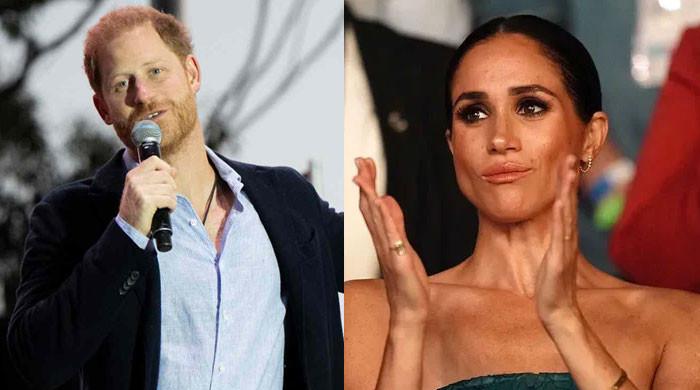 Prince Harry steals the show as he ditches Meghan Markle for solo appearance