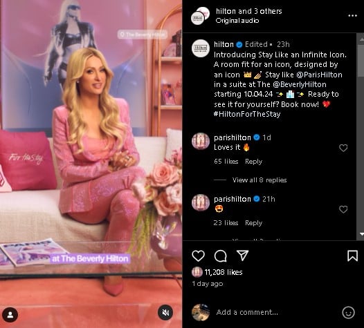 Paris Hilton surprises fans with stay like an icon suits at Beverly Hilton