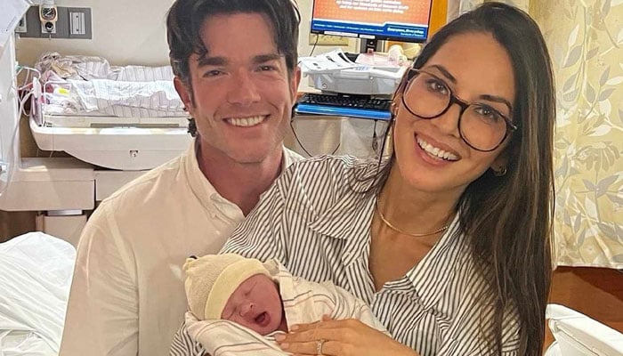 Olivia Munn over the moon as she shares newborn snap