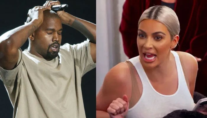 Kanye West hits back at Kim Kardashian in her own game