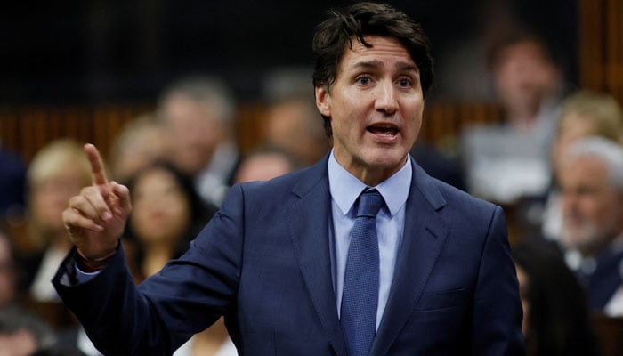 Canada’s Prime Minister Justin Trudeau speaks during Question Period in the House of Commons on Parliament Hill in Ottawa, Ontario, Canada September 25, 2024. —Reuters