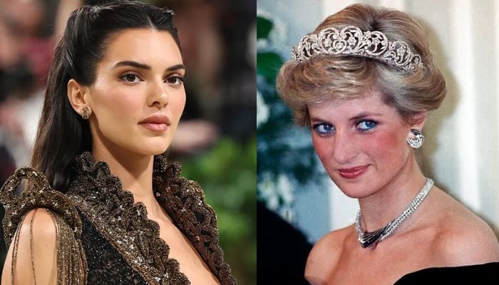 Kendall Jenner honours Princess Diana at Paris Fashion Week