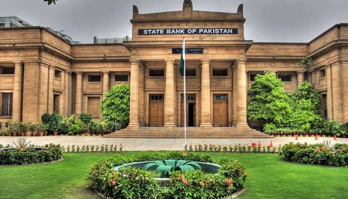 In this picture, the State Bank of Pakistan building in Karachi can be seen. — SBP/website