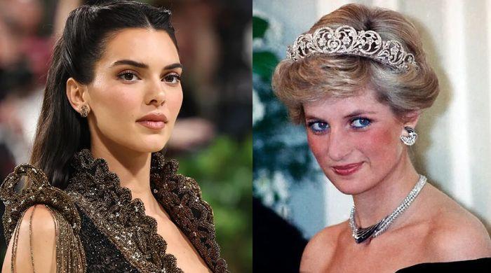 Kendall Jenner honours Princess Diana at Paris Fashion Week