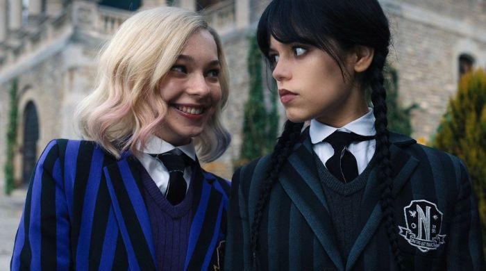 ‘Wednesday’ star Emma Myers challenges fans to stare-off against Jenna Ortega