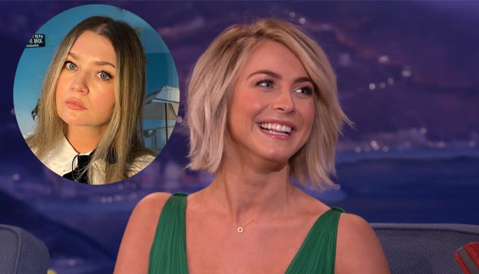 Julianne Hough reacts to Anna Delveys silly comment post DWTS elimination