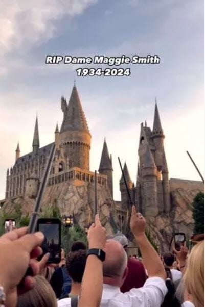 Harry Potter park honours greatest Professor Hogwarts Maggie Smith