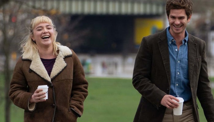 Andrew Garfield and Florence Pugh play a couple in We Live in Time