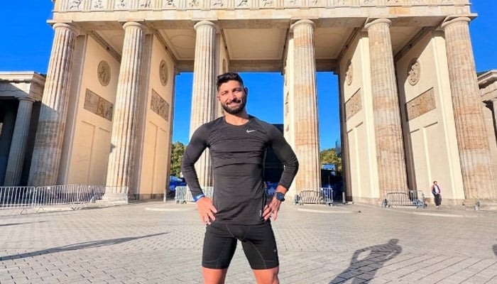 Runner Shah Faisal is set to show his talent in Berlin Marathon. — Instagram/ShahFaisal9/File