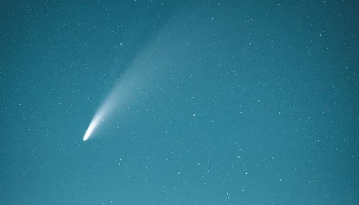 A representational image of a comet lightening up in the sky. — Unsplash/File