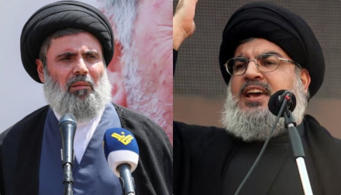 Hashem Safieddine (left) and Sayyed Hassan Nasrallah. —Reuters/ File