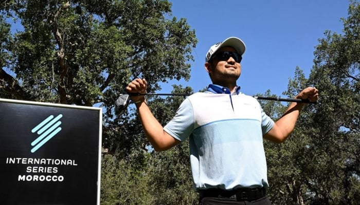 Pakistani golfer, Ahmad Baig during the Asian Tour’s International Series Morocco. — Author/File