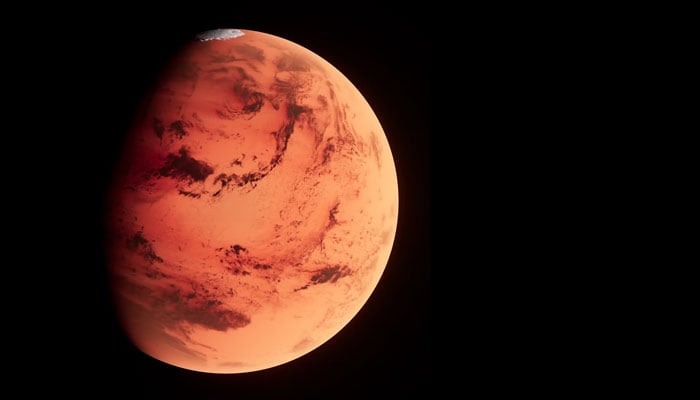 A representational image showing Mars in space. — Unsplash