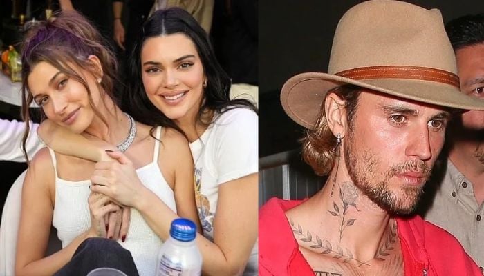 Hailey Bieber leans on Kendall Jenner as Justin faces stress