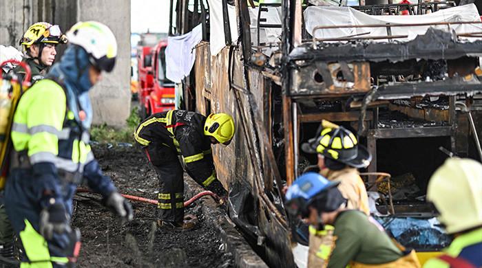 More than 20 feared dead in Thai school bus inferno