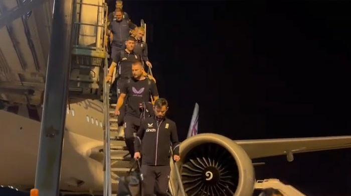 England squad touches down in Pakistan for three-match Test series