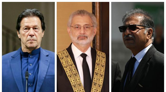 Imran Khan's lawyer Ali Zafar 'boycotts' SC hearing on his plea against Section 63(A) order