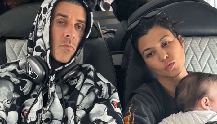 Kourtney Kardashian, Travis Barker celebrate first October with baby Rocky