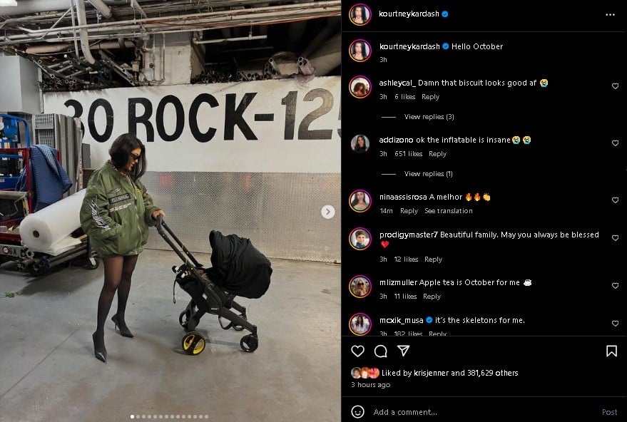 Kourtney Kardashian, Travis Barker celebrate first October with baby Rocky