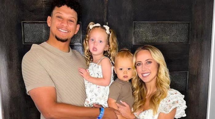 Pregnant Brittany Mahomes shares kids Halloween preparations