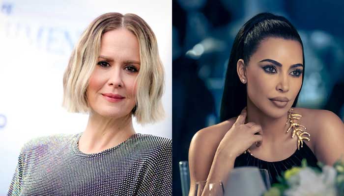 The Emmy-winning actor Sarah Paulson teams up with Kim Kardashian