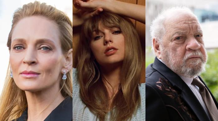 Taylor Swift fandom brings Uma Thurman, Paul Schrader closer