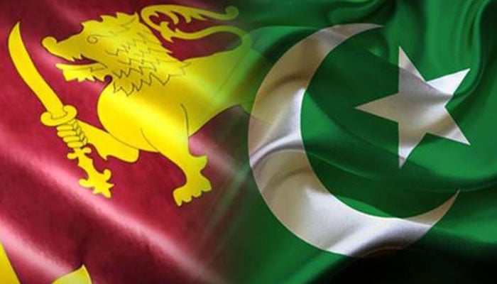 Representational image of Pakistan and Sri Lankan flags. — Facebook/Pakistan High Commission Colombo