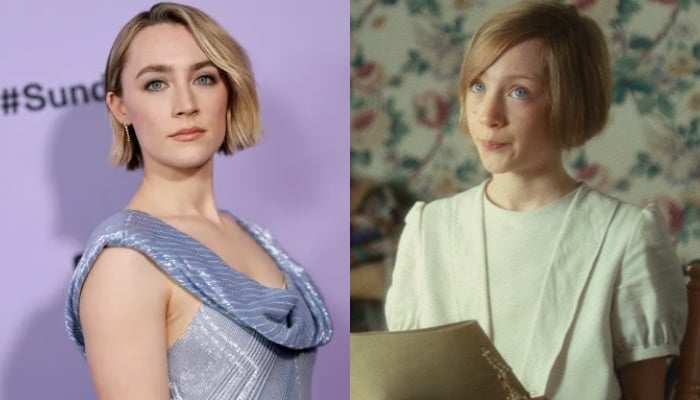 Saoirse Ronan played Keira Knightley sister in Atonement the same year