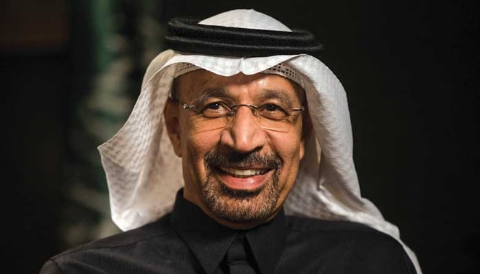 Saudi Arabias Minister of Investment Khalid Al-Falih poses for a photograph. — kbs.kfupm.edu.sa