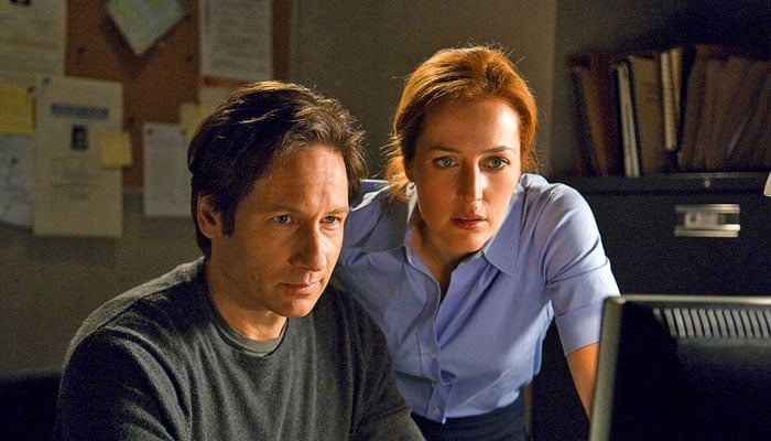 Gillian Anderson and David Duchovny played Fox Mulder and Dana Scully in The X-Files