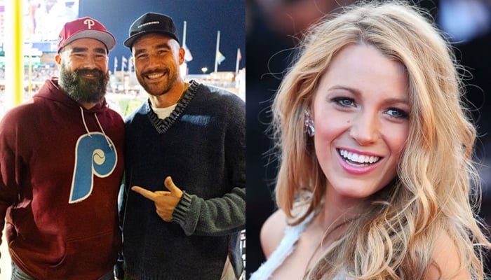 Travis, Jason Kelce gush over cool Blake Lively amid It Ends With Us drama