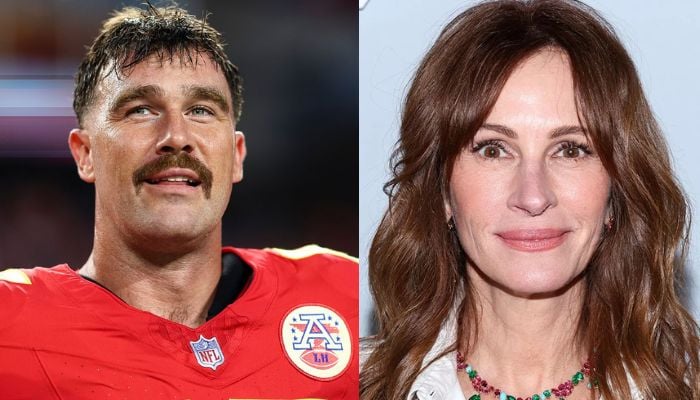 Travis Kelce mixes up Julia Roberts THIS film after Taylor Swifts Eras Tour meeting