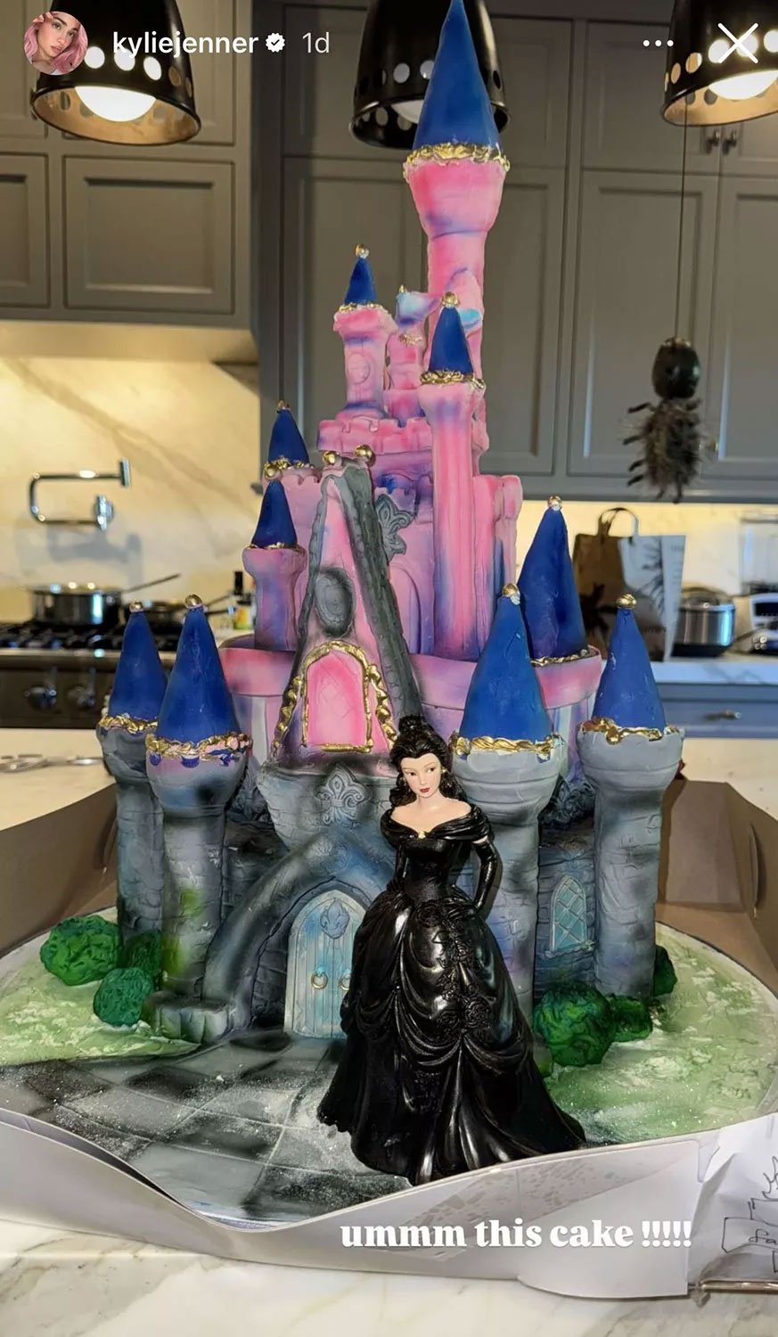 Kylie Jenner gets cake dedicated to her Disney-inspired Paris Fashion Week walk