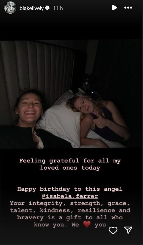 Blake Lively celebrates It Ends With Us co-stars birthday