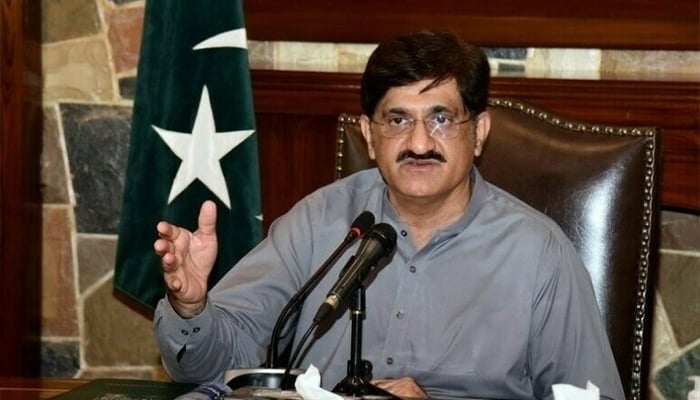 Sindh Chief Minister Syed Murad Ali Shah in this undated photo. — APP/File